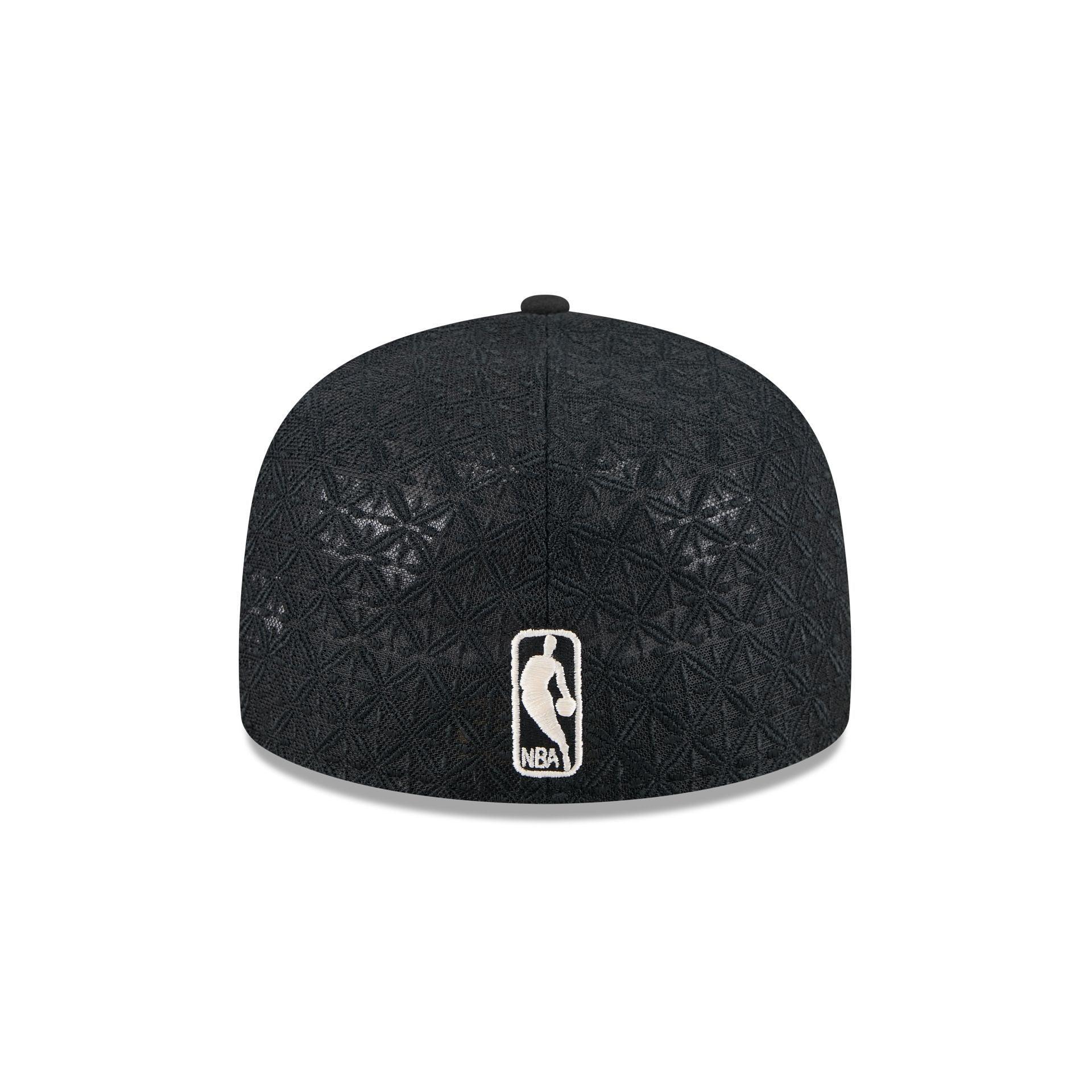 Miami Heat Black Mesh 59FIFTY A-Frame Fitted Hat Male Product Image