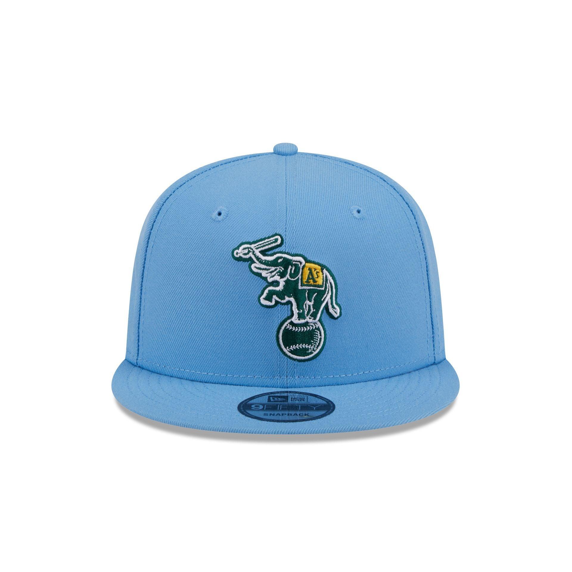 Oakland Athletics Sky Blue 9FIFTY Snapback Hat Male Product Image