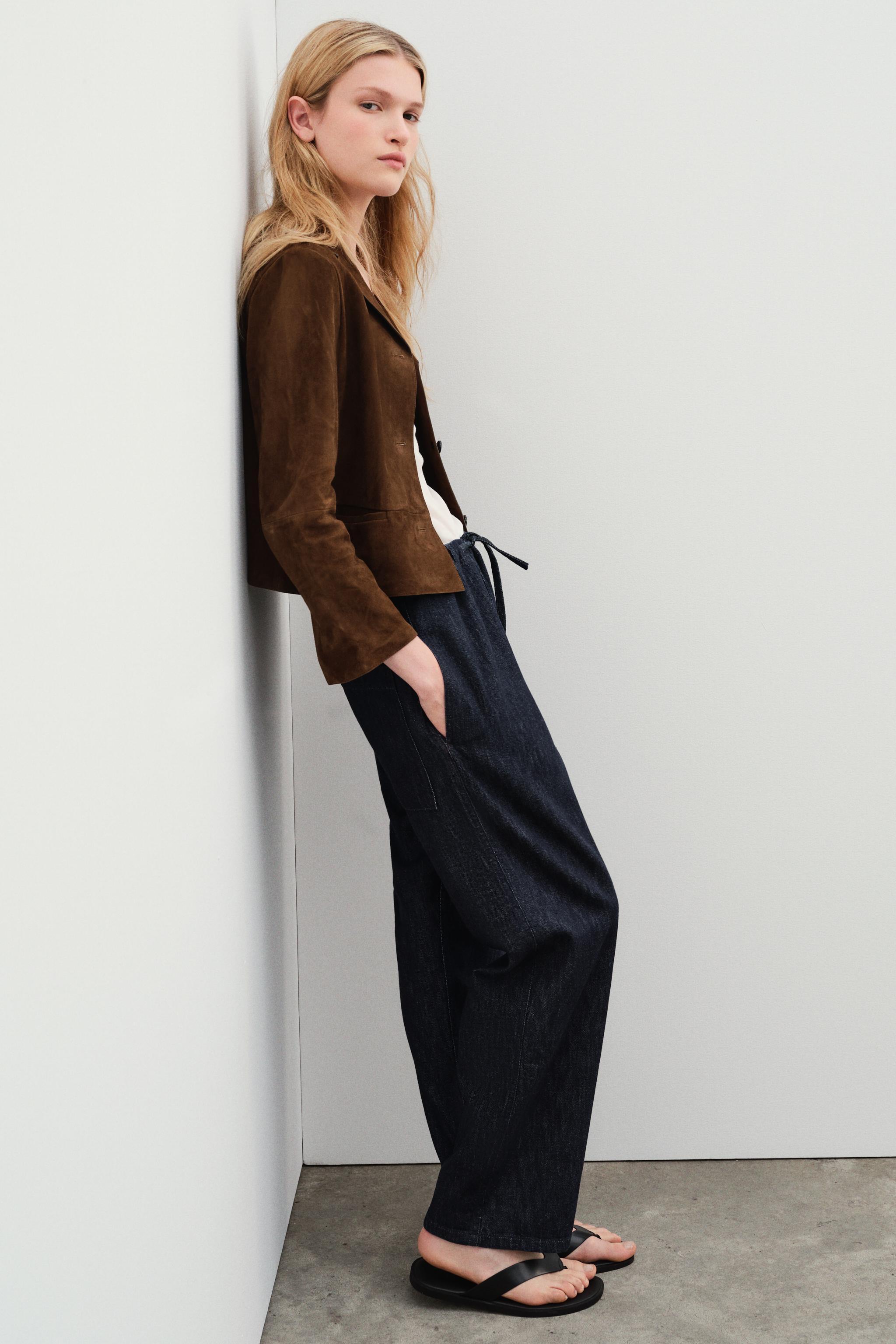 STRAIGHT CUT MID RISE JEANS ZW COLLECTION Product Image