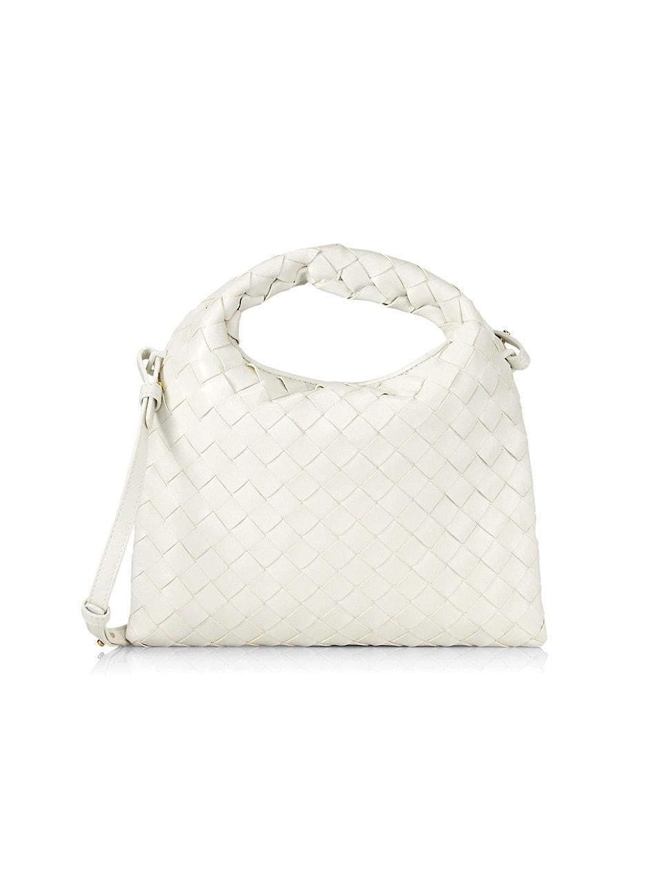 Womens Mini Hop Intrecciato Leather Crossbody Bag Product Image
