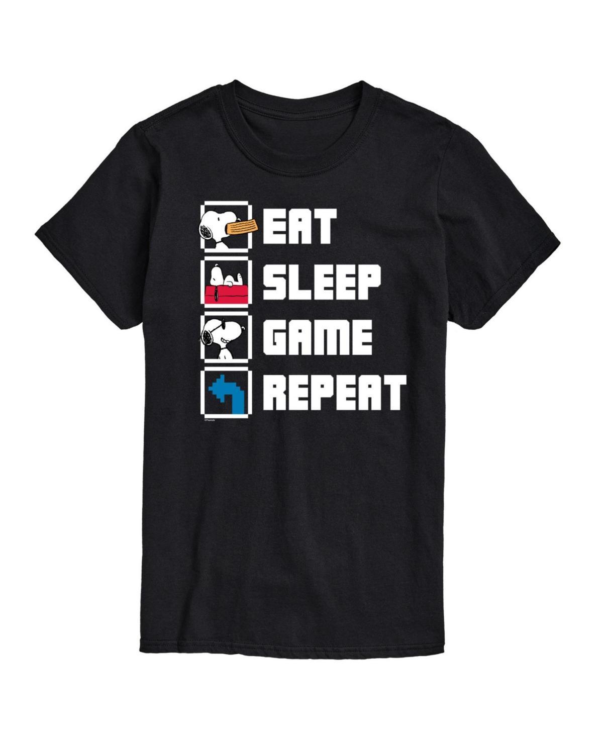 Airwaves Mens Peanuts Short Sleeve T-shirt Product Image