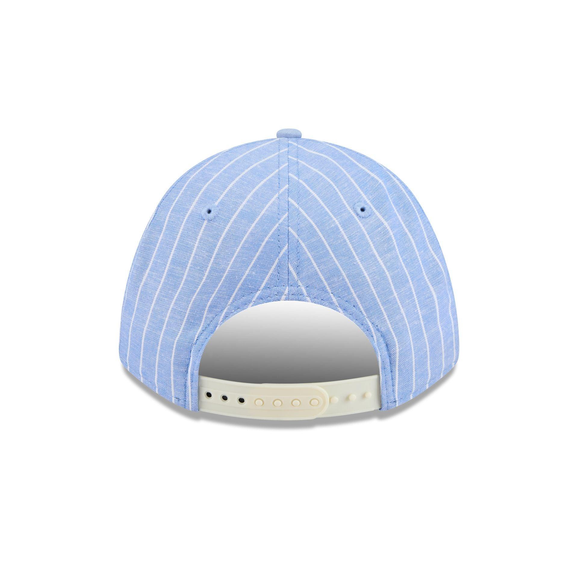 Arizona Diamondbacks Pinstripe Linen 9FORTY M-Crown A-Frame Snapback Hat Male Product Image