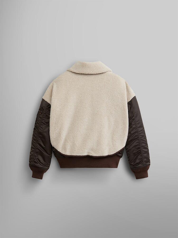 WOMEN'S B-15 SHERPA HYBRID BOMBER JACKET Product Image