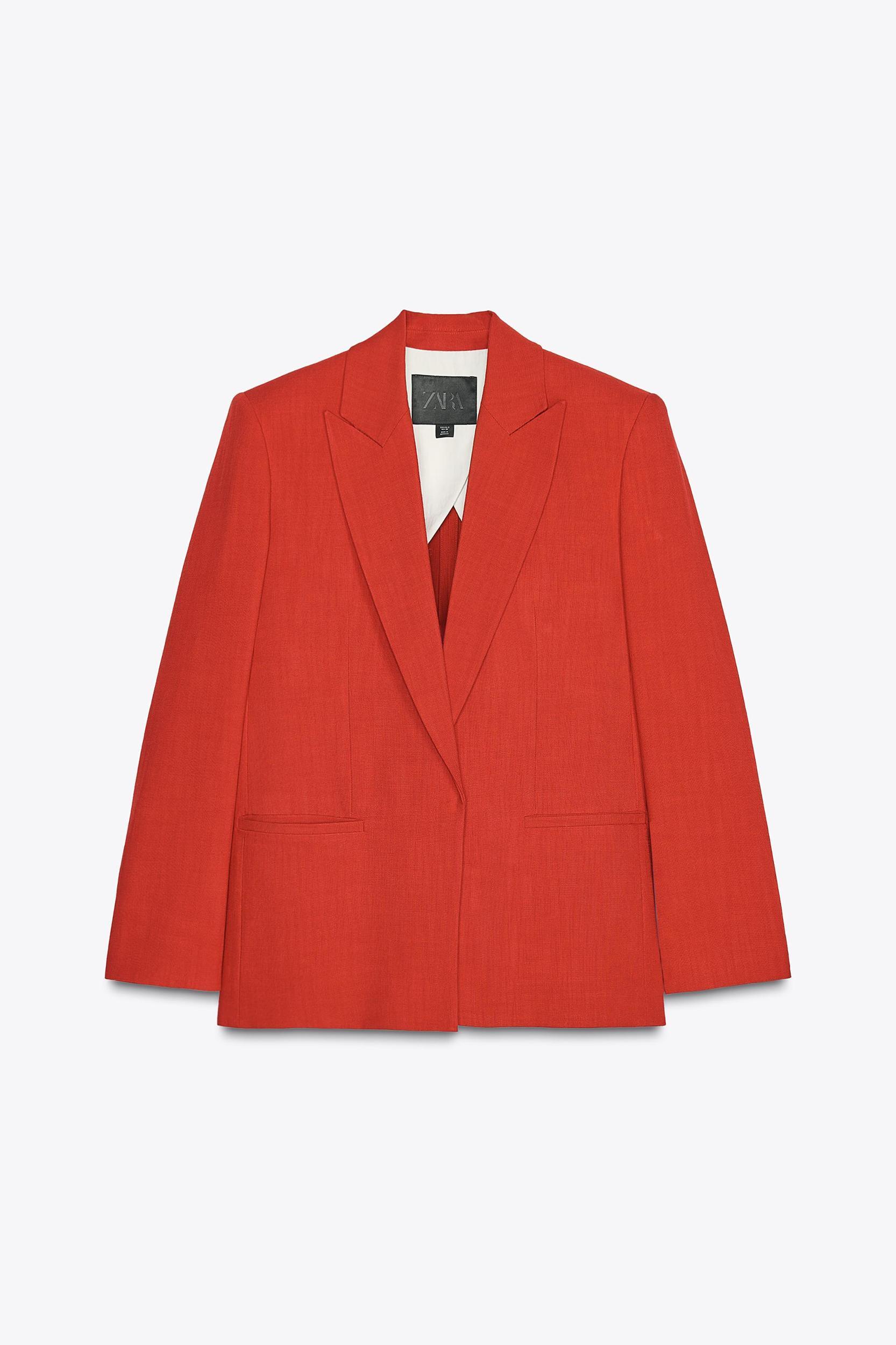 ZW COLLECTION DOUBLE BREASTED JACKET Product Image