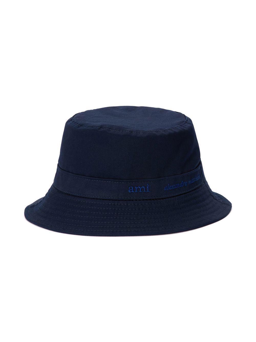 logo-plaque bucket hat Product Image