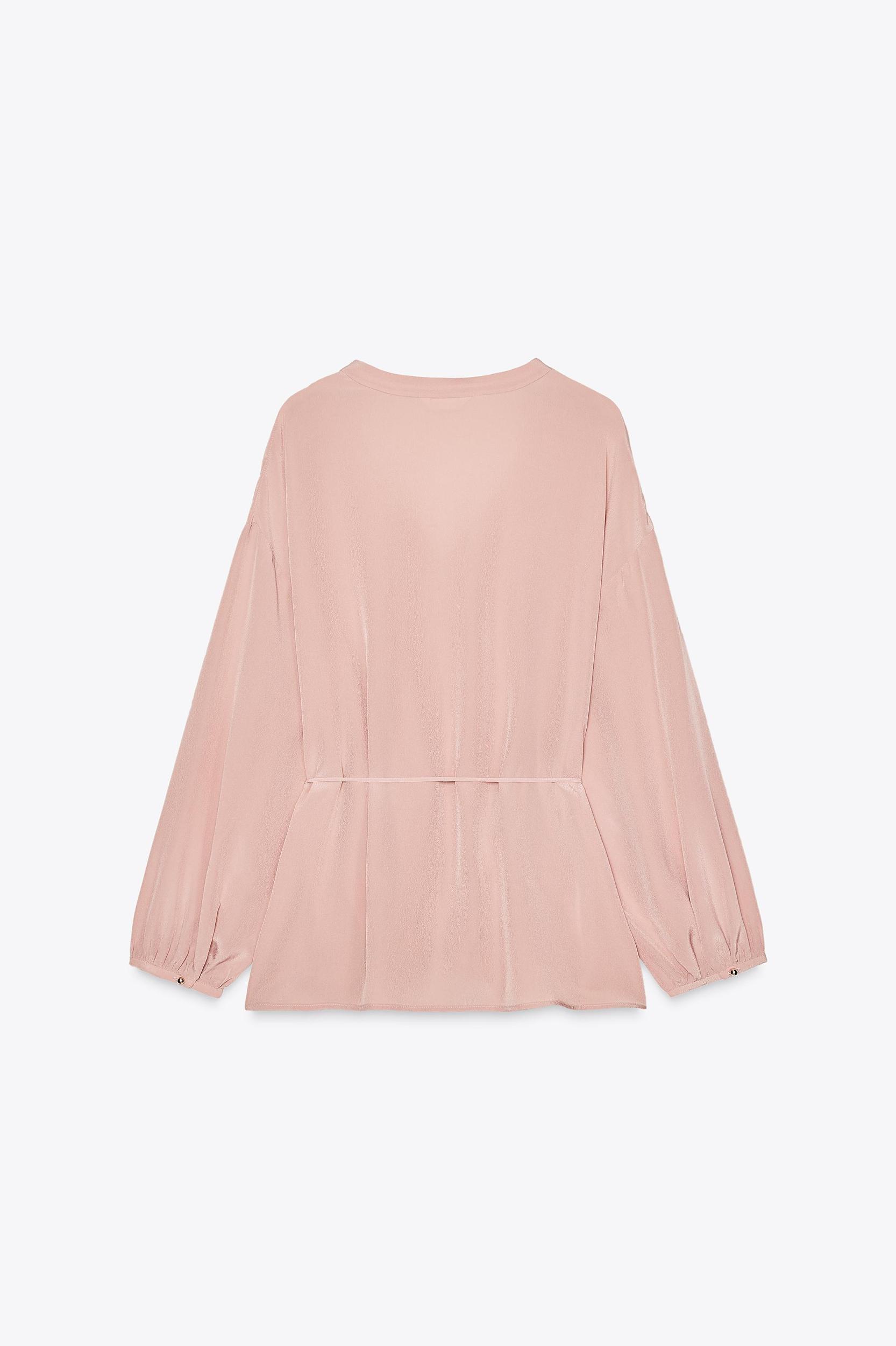 THIN BELT BLOUSE Product Image