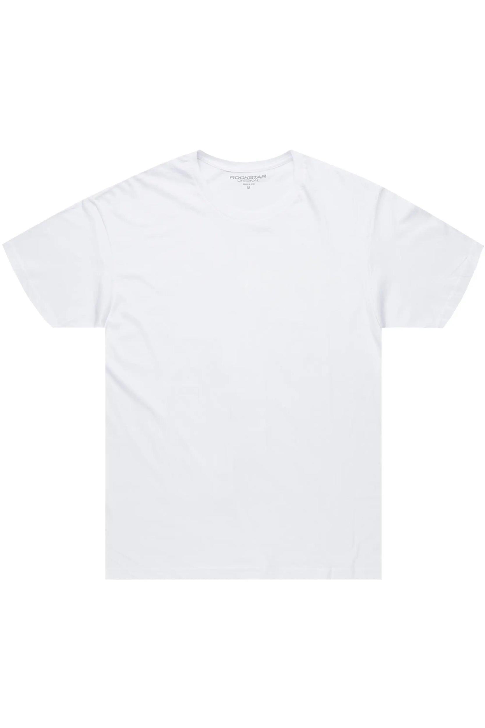 Basic Rockstar Multi 3 Pack Plain T-Shirts Male Product Image