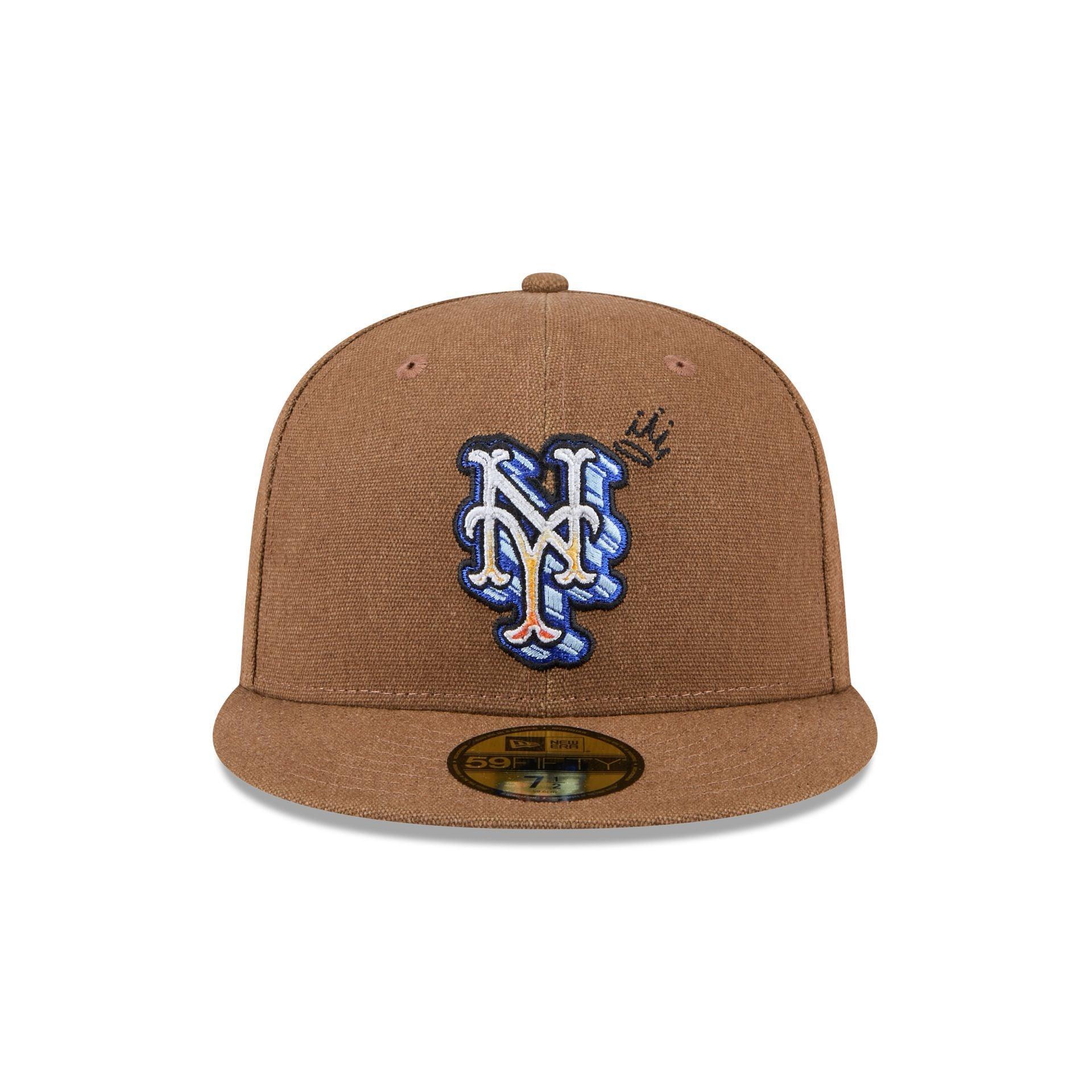 New York Mets Logo Scribble 59FIFTY Fitted Hat Male Product Image