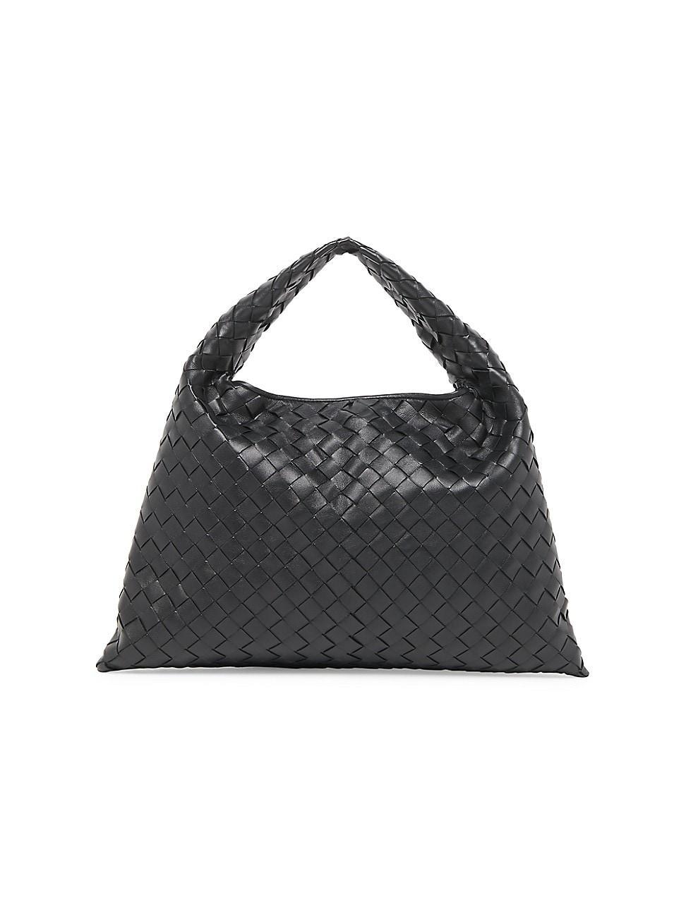Womens Small Hop Intrecciato Leather Hobo Bag Product Image