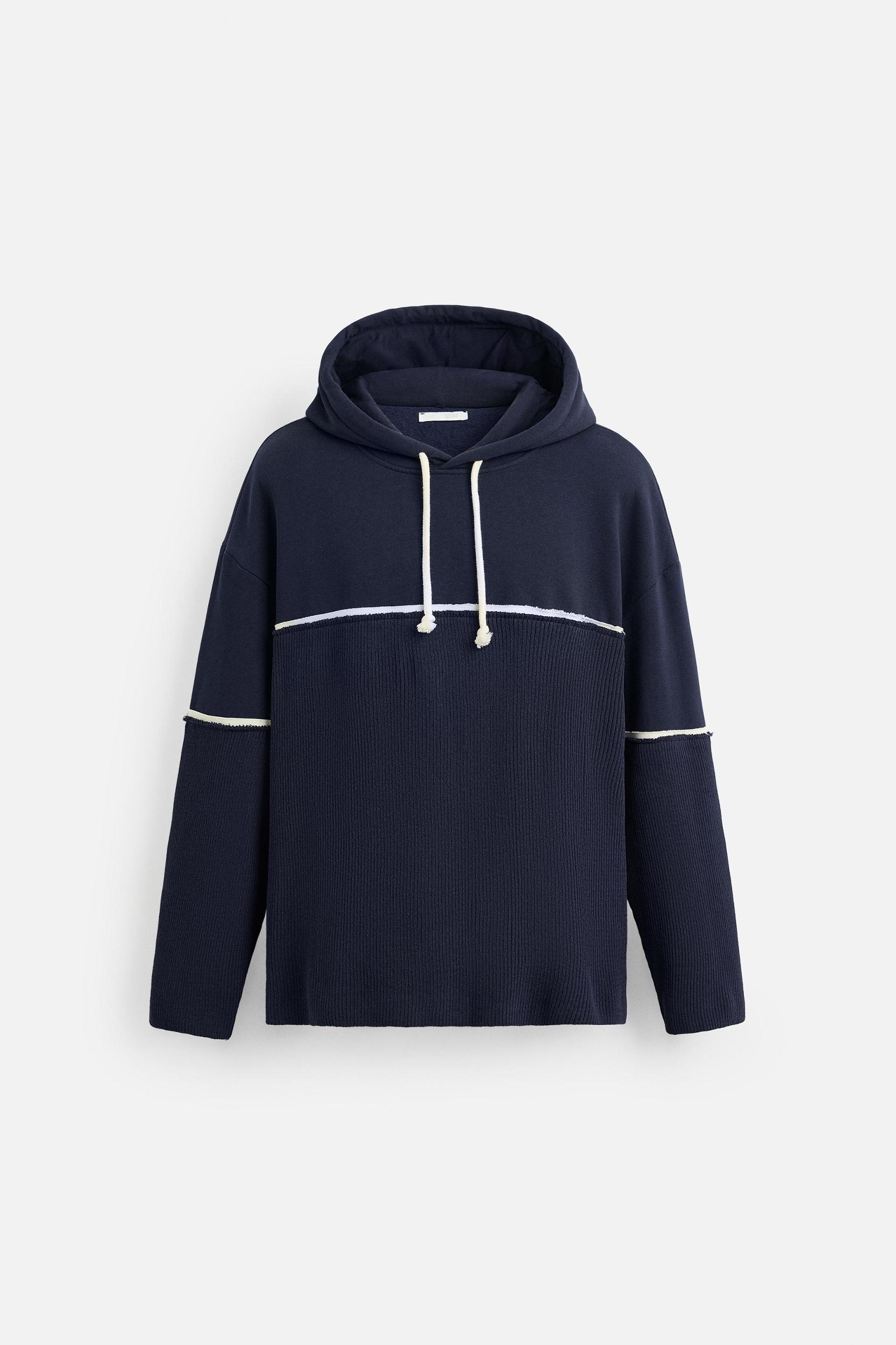 CONTRAST RELAXED FIT SWEATSHIRT Product Image