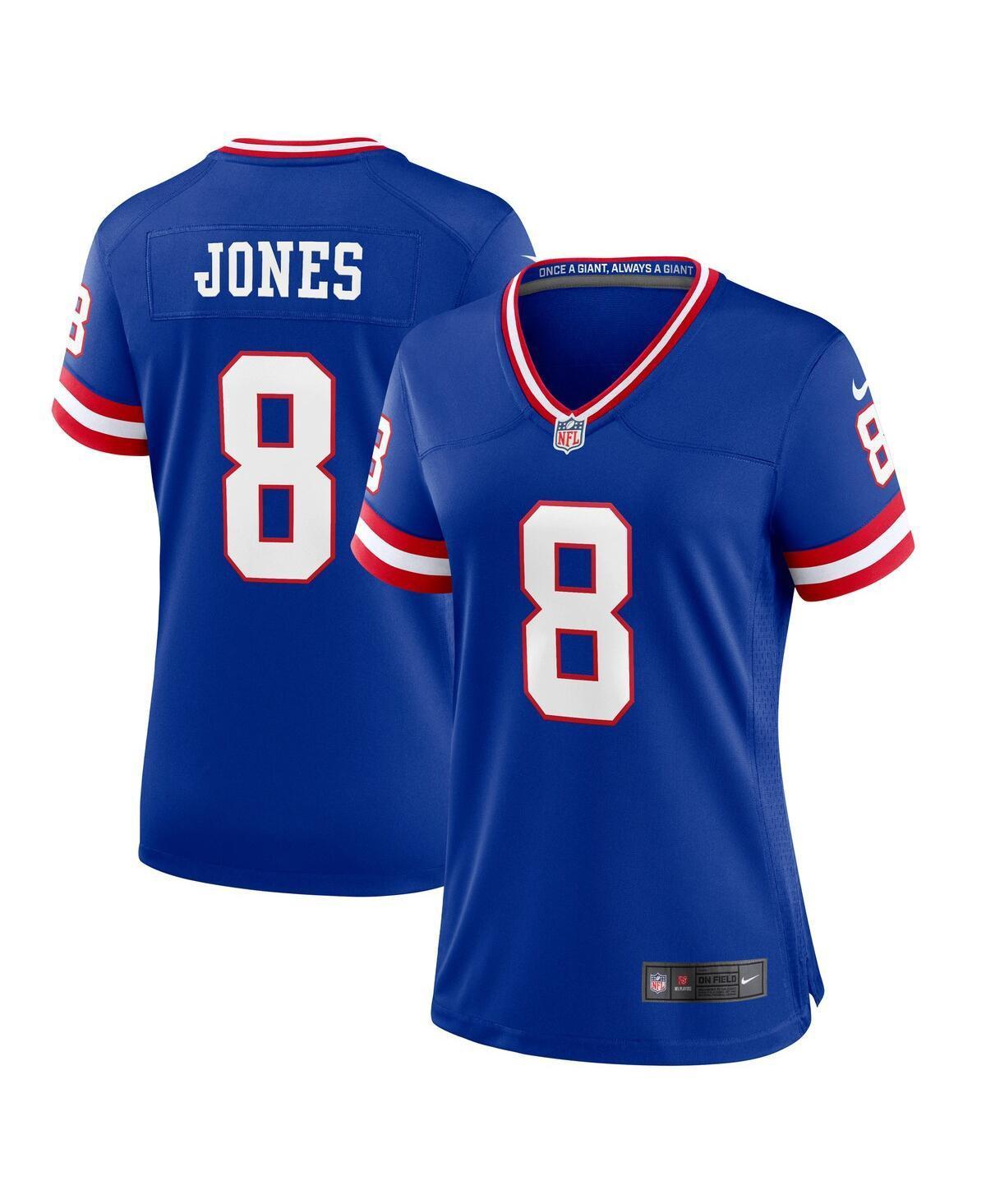 Women's Nike Daniel Jones Royal New York Giants Player Jersey, Size: 2XL, Blue Product Image