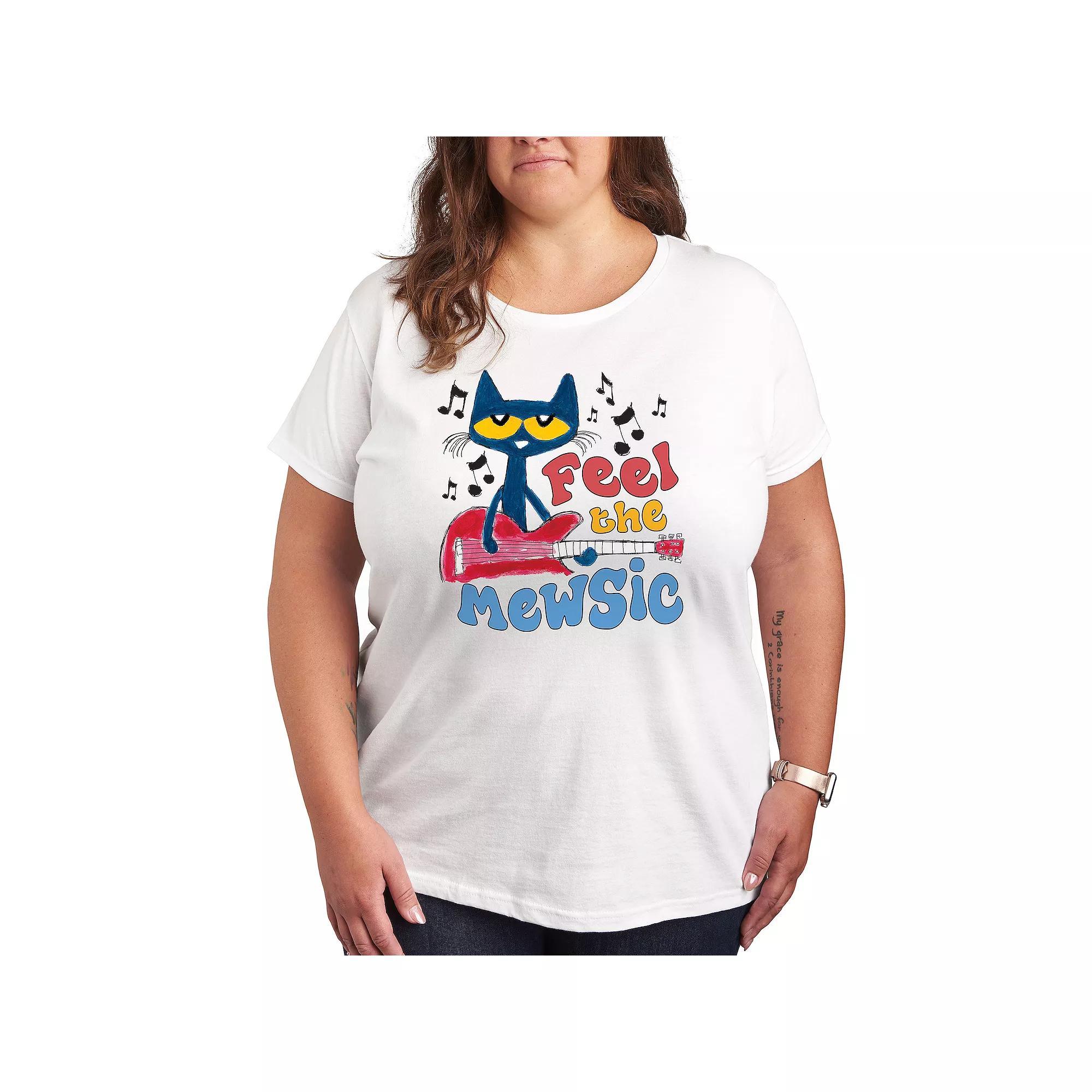Plus Swallowtail Butterfly Graphic Tee, Womens Product Image
