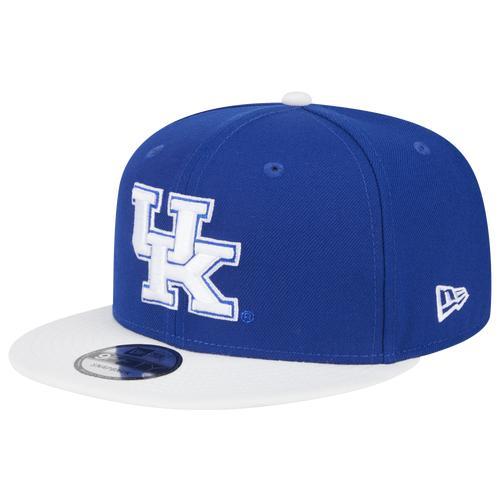 Men's New Era Royal/White Kentucky Wildcats Two-Tone 9FIFTY Snapback Hat, Blue Product Image