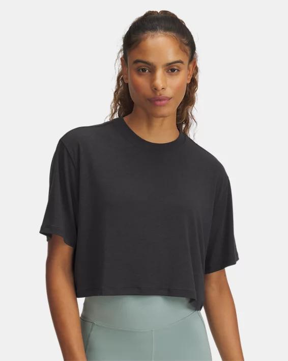 UA Meridian Boxy Womens Short Sleeve Product Image