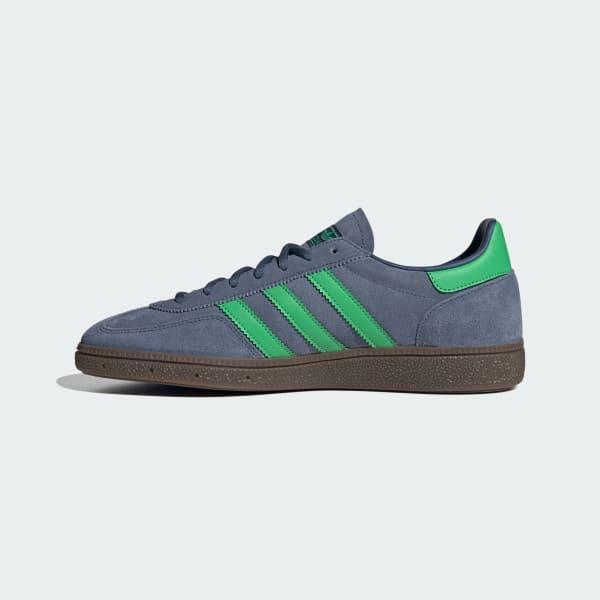adidas Gender Inclusive Handball Spezial Sneaker in Preloved Ink/green/gold at Nordstrom, Size 10.5 Women's Product Image