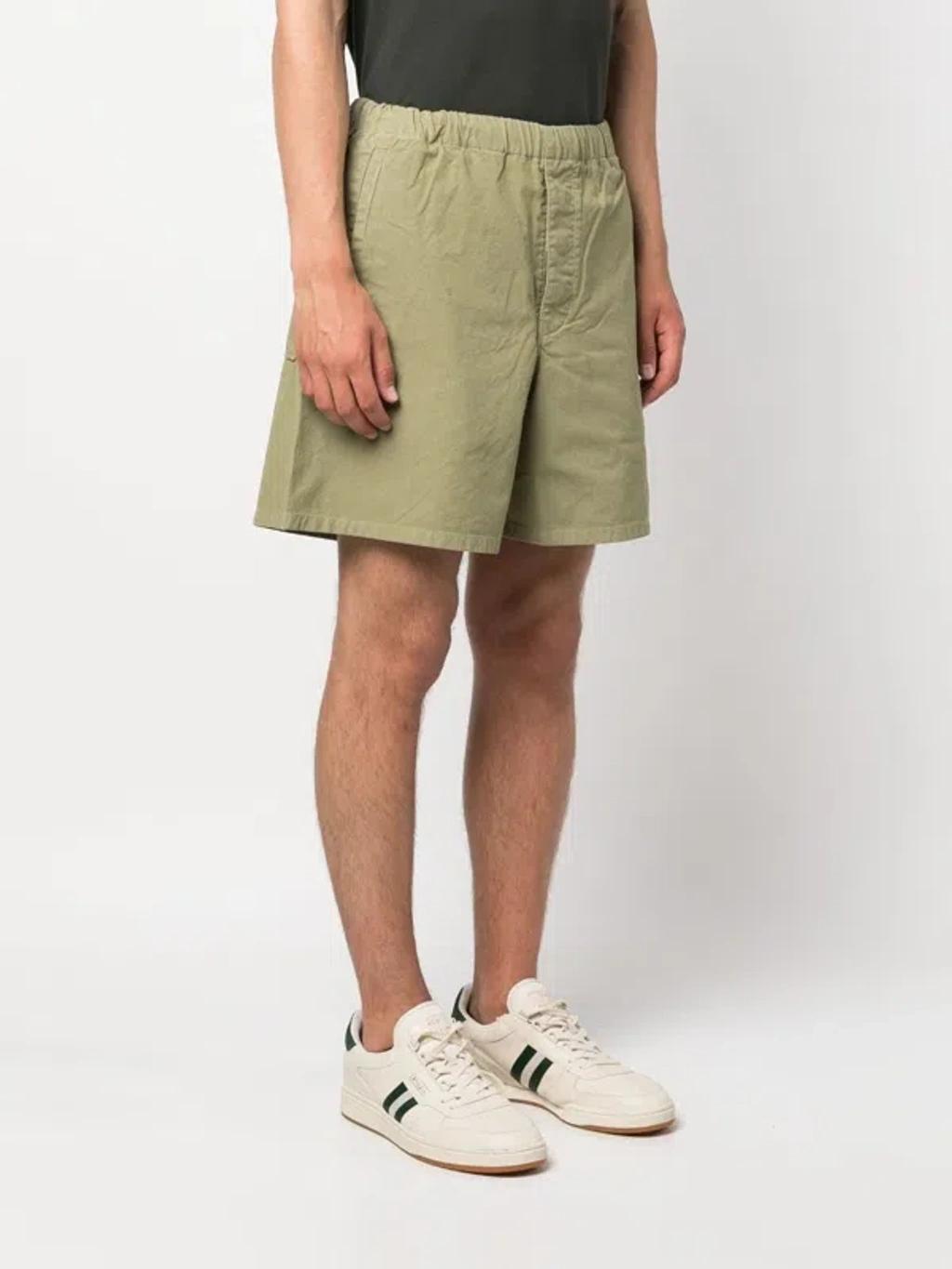 BARBOUR Dillon Short Clothing In Ol31 Bleached Olive Product Image