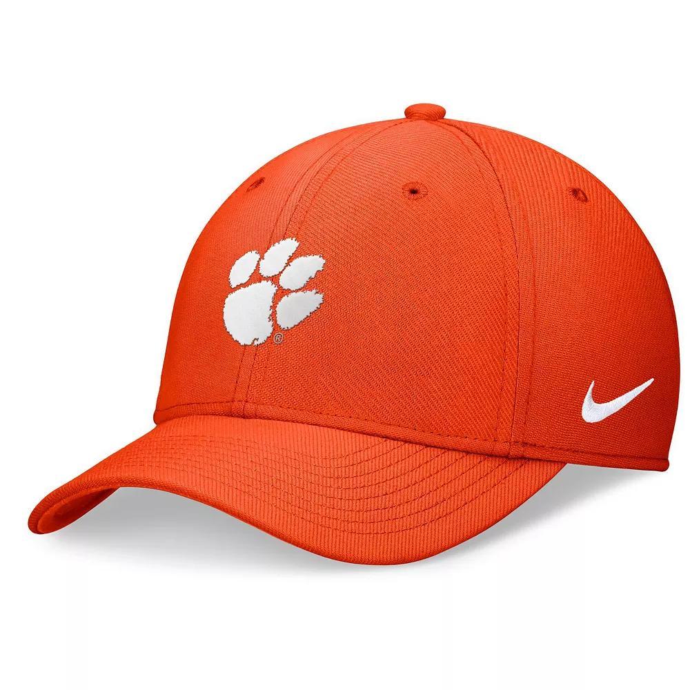 Men's Nike Orange Clemson Tigers 2024 On-Field Swoosh Flex Hat, Size: Medium/Large Product Image