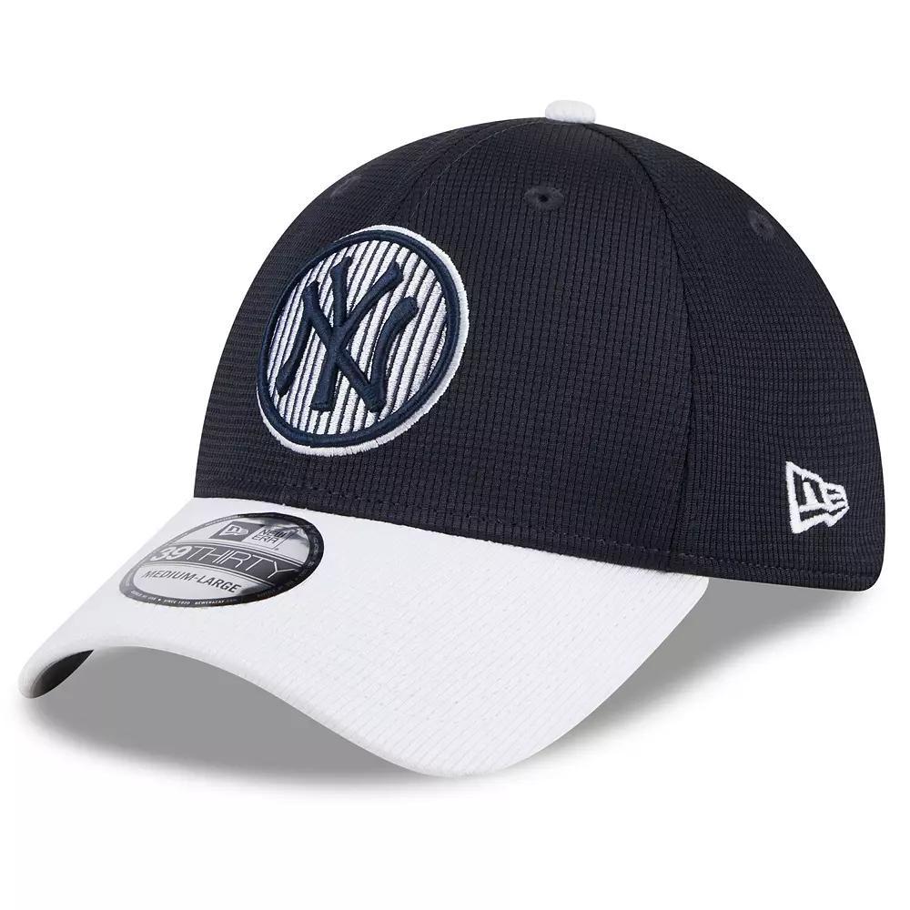 Men's New Era  Navy New York Yankees 2024 Batting Practice 39THIRTY Flex Hat, Size: Medium/Large, Blue Product Image
