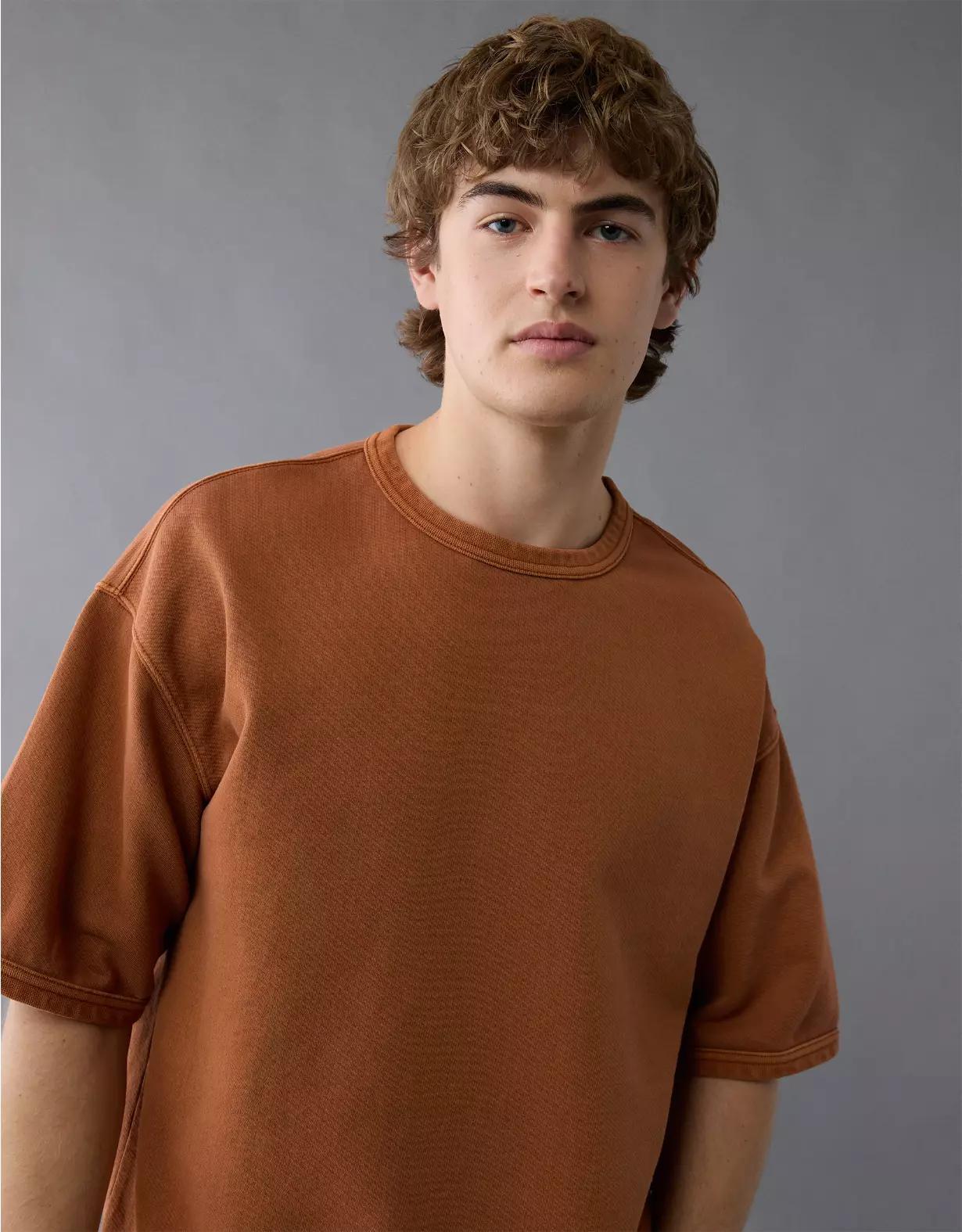 AE Short-Sleeve Sweatshirt Product Image