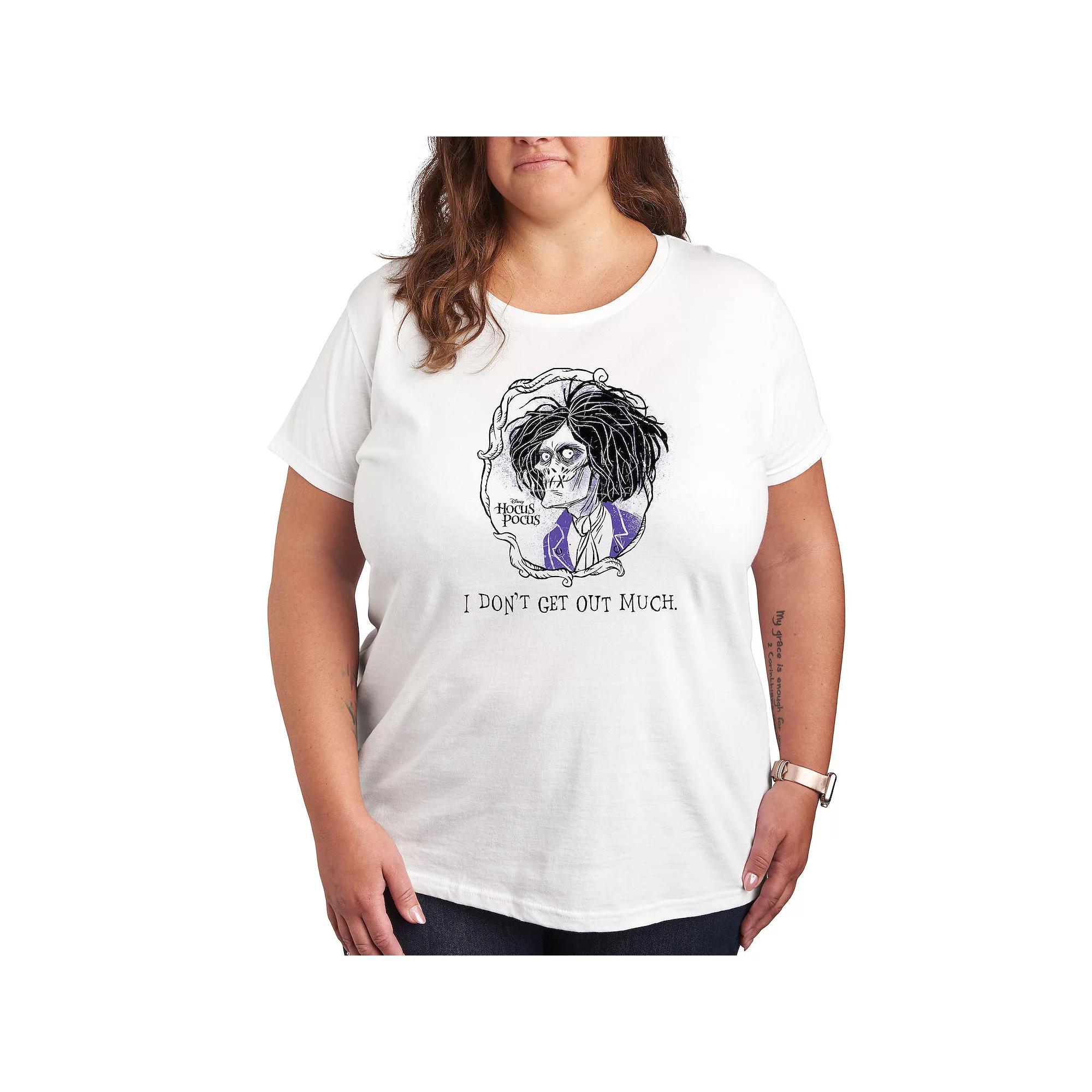 Plus Stop Stressing Meowt Graphic Tee, Womens Grey Gray Product Image