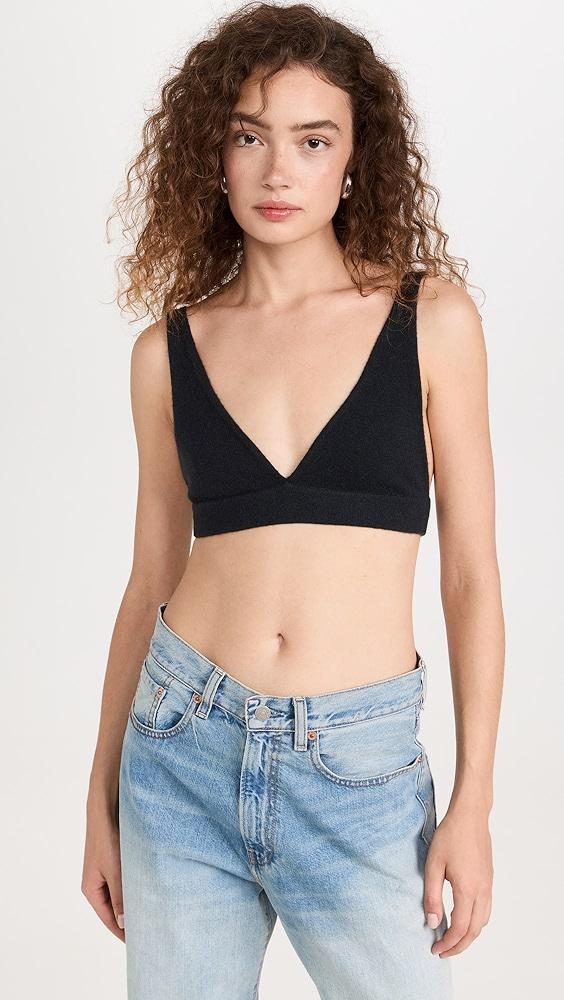 LISA YANG Capucine Cashmere Bralette | Shopbop Product Image