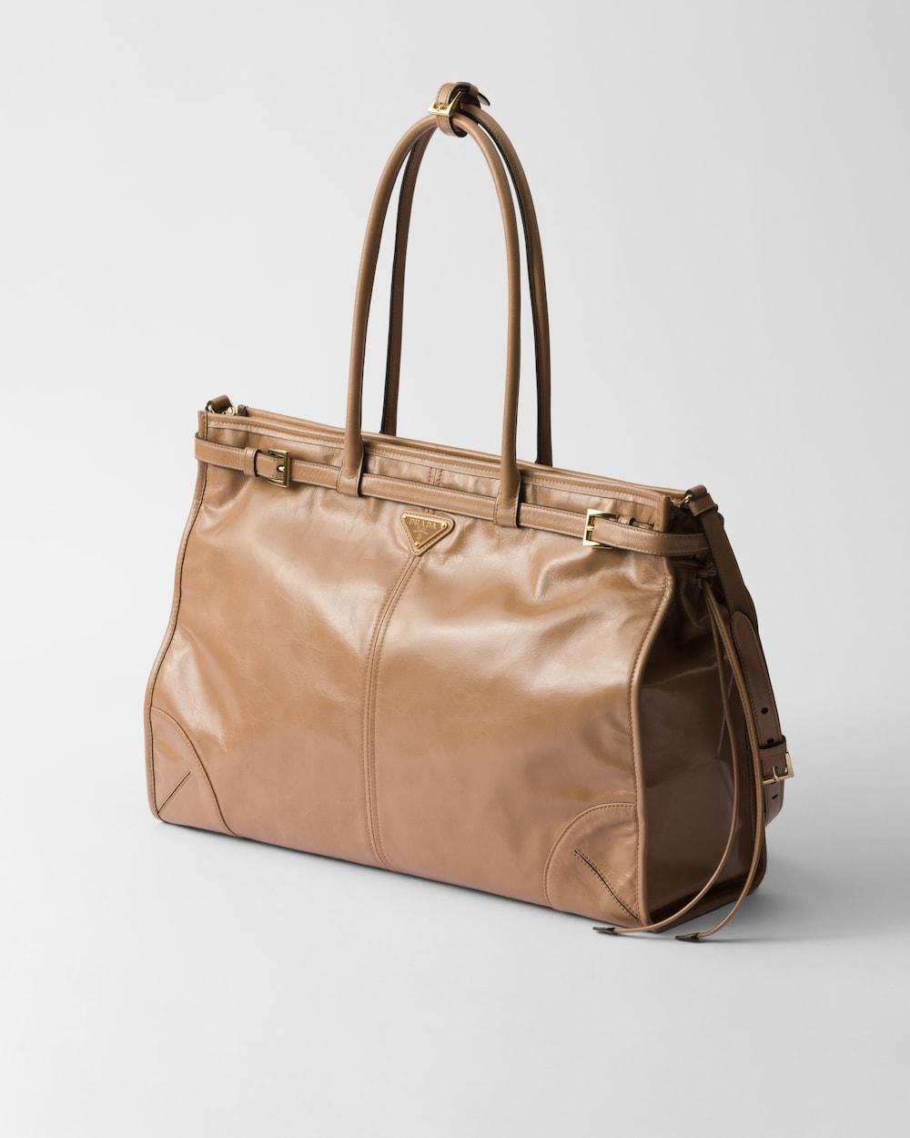 Prada Bonnie extra large leather handbag Product Image