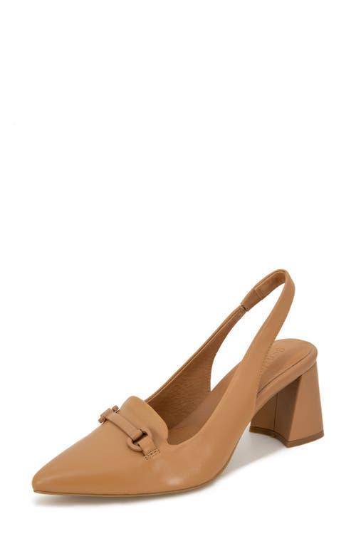 Gentle Souls by Kenneth Cole Womens Dionne Pointed Toe Slingback Pumps Product Image