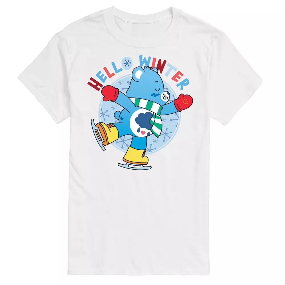 Mens Care Bears Hello Winter Graphic Tee Product Image