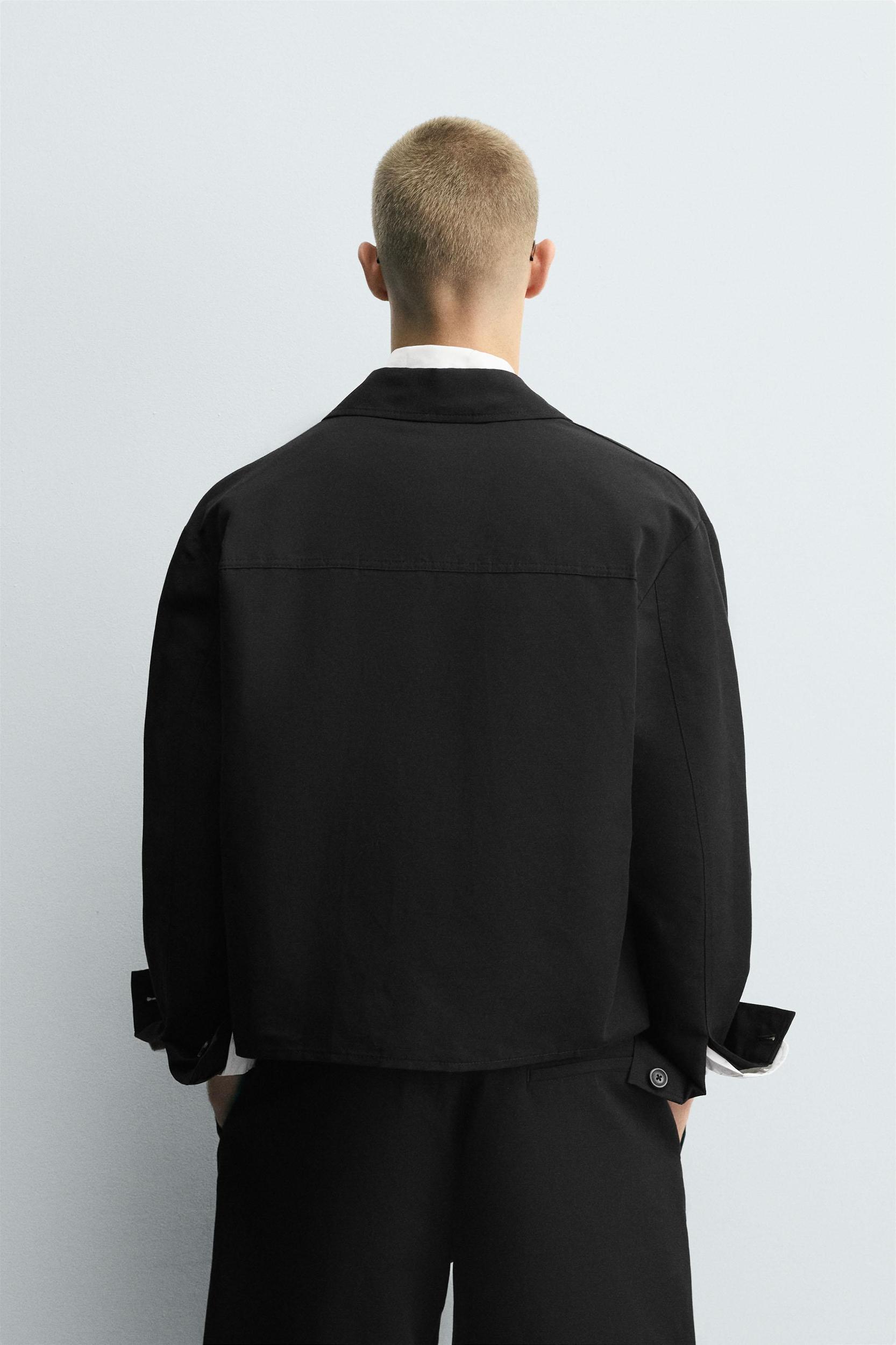 RELAXED FIT POCKET OVERSHIRT Product Image