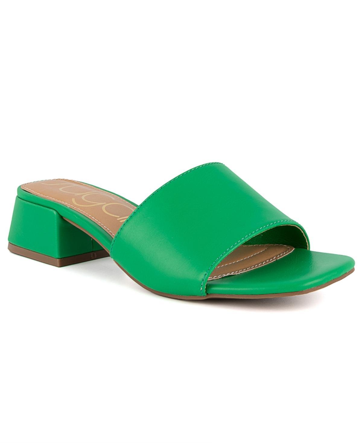 sugar Uniform 3 Womens Block Heel Sandals Red Product Image