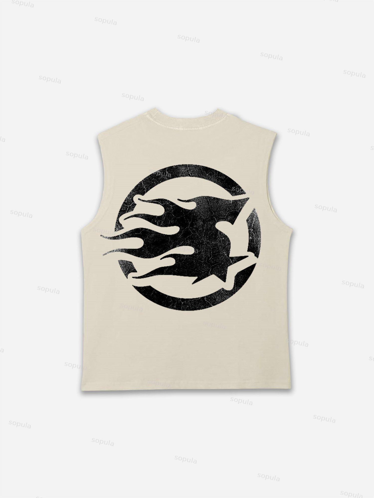 Urban Graffiti Faith Old Graphic Tank Top Product Image