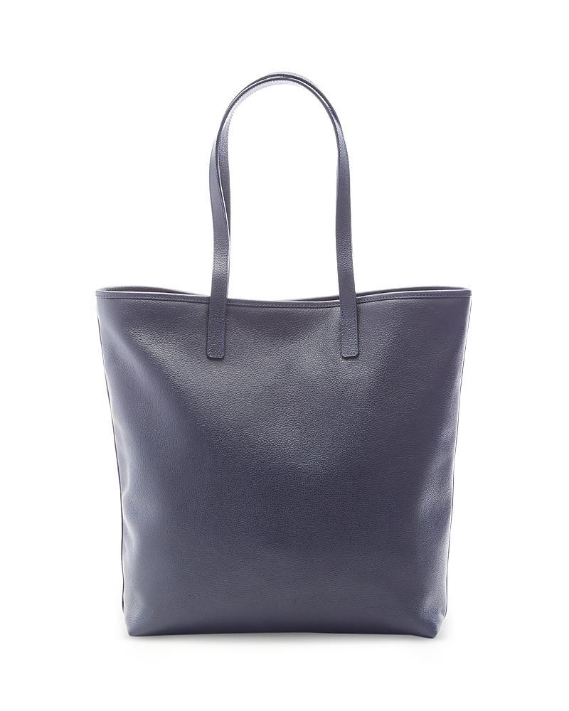 Royce New York Pebble Grain Leather Tall Tote Product Image