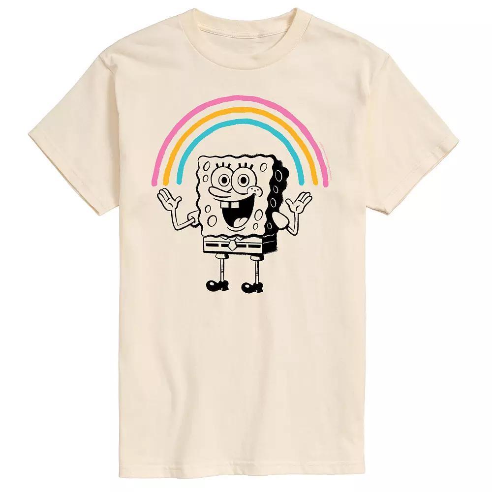 Mens Nickelodeon SpongeBob SquarePants Imagination Graphic Tee Product Image