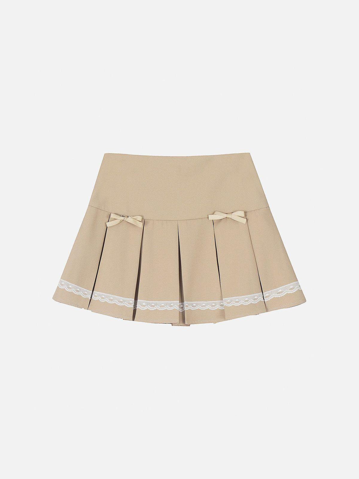 Aelfric Eden Butterfly Pin Pleated Skirt Female Product Image