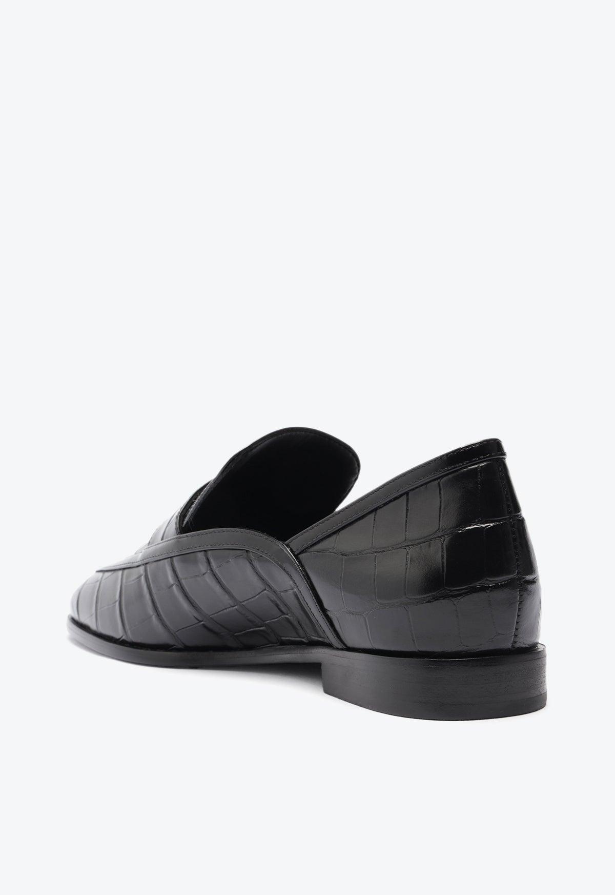 Maurice Croco Embossed Flat Product Image