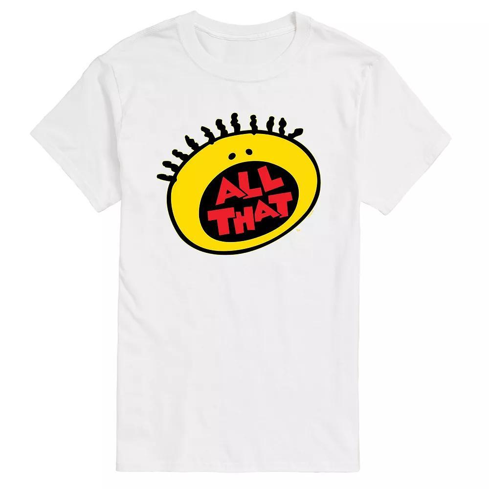 Men's All That Logo Tee, Size: Large, White Product Image