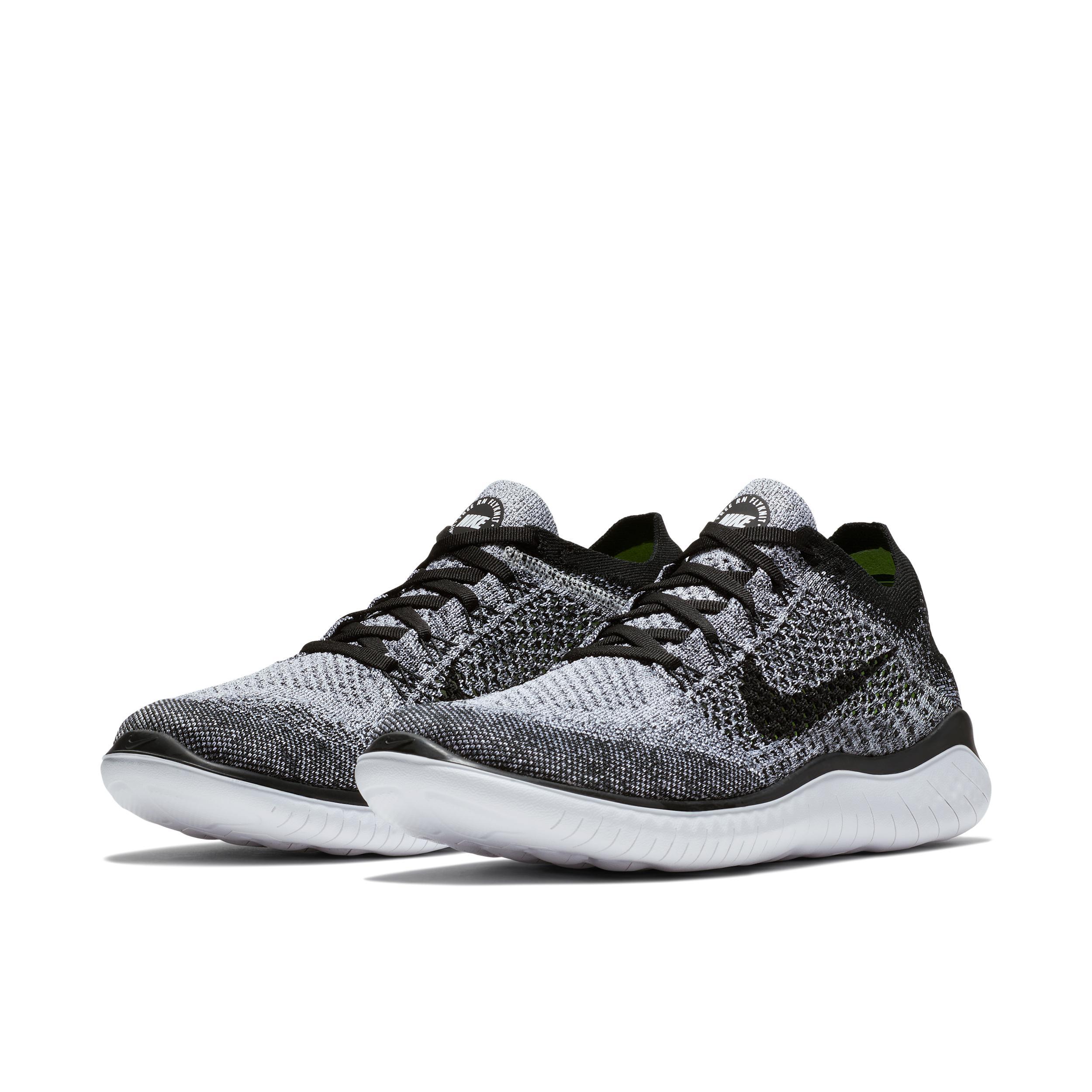 Nike Men's Free Run Flyknit 2018 Road Running Shoes Product Image