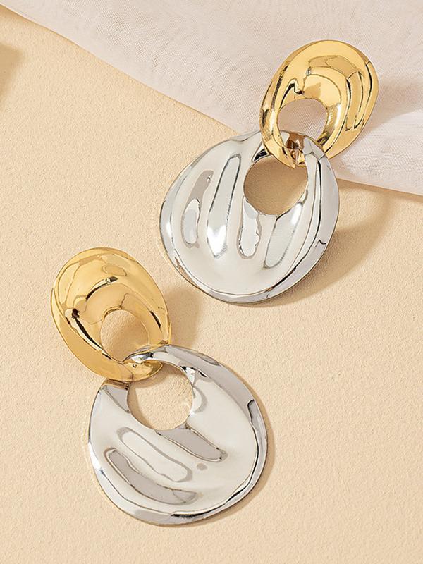 Geometric Drop Earrings Product Image