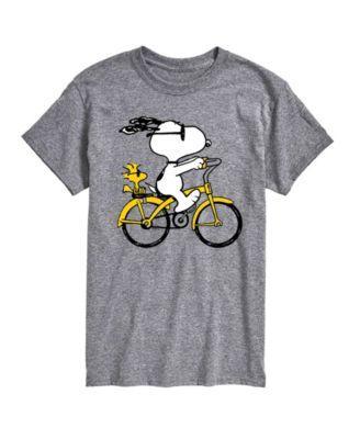 Hybrid Apparel Peanuts Bike Mens Short Sleeve Tee Product Image