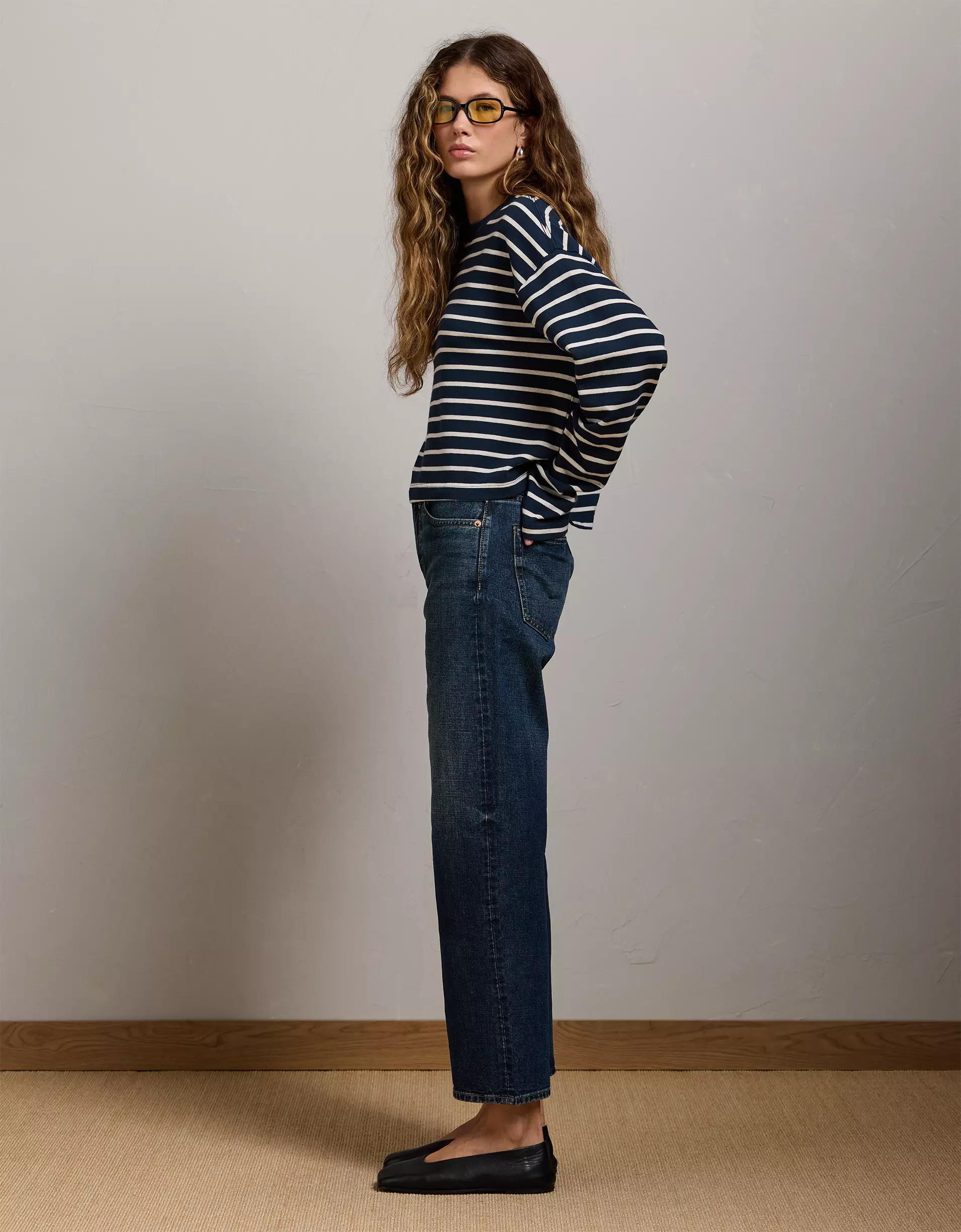 AE77 Premium Vintage Straight Jean Product Image