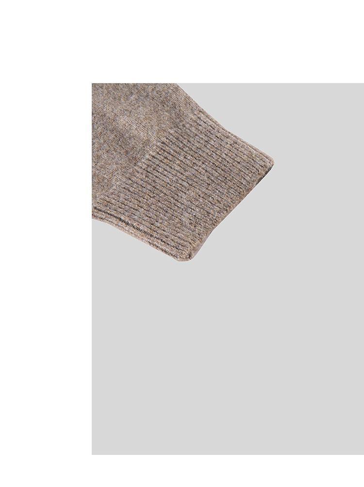 Collared Plain Cardigan Product Image
