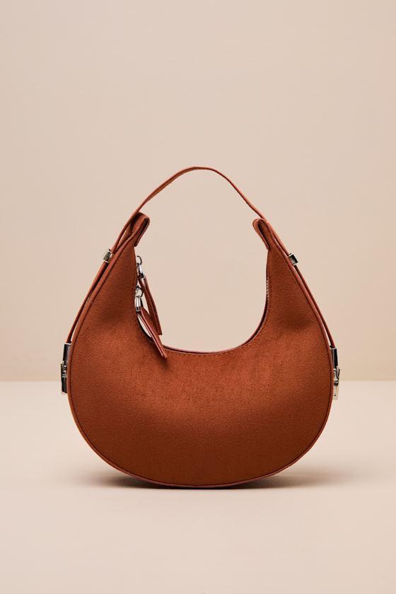 Easton Tan Suede Mini Handbag Product Image