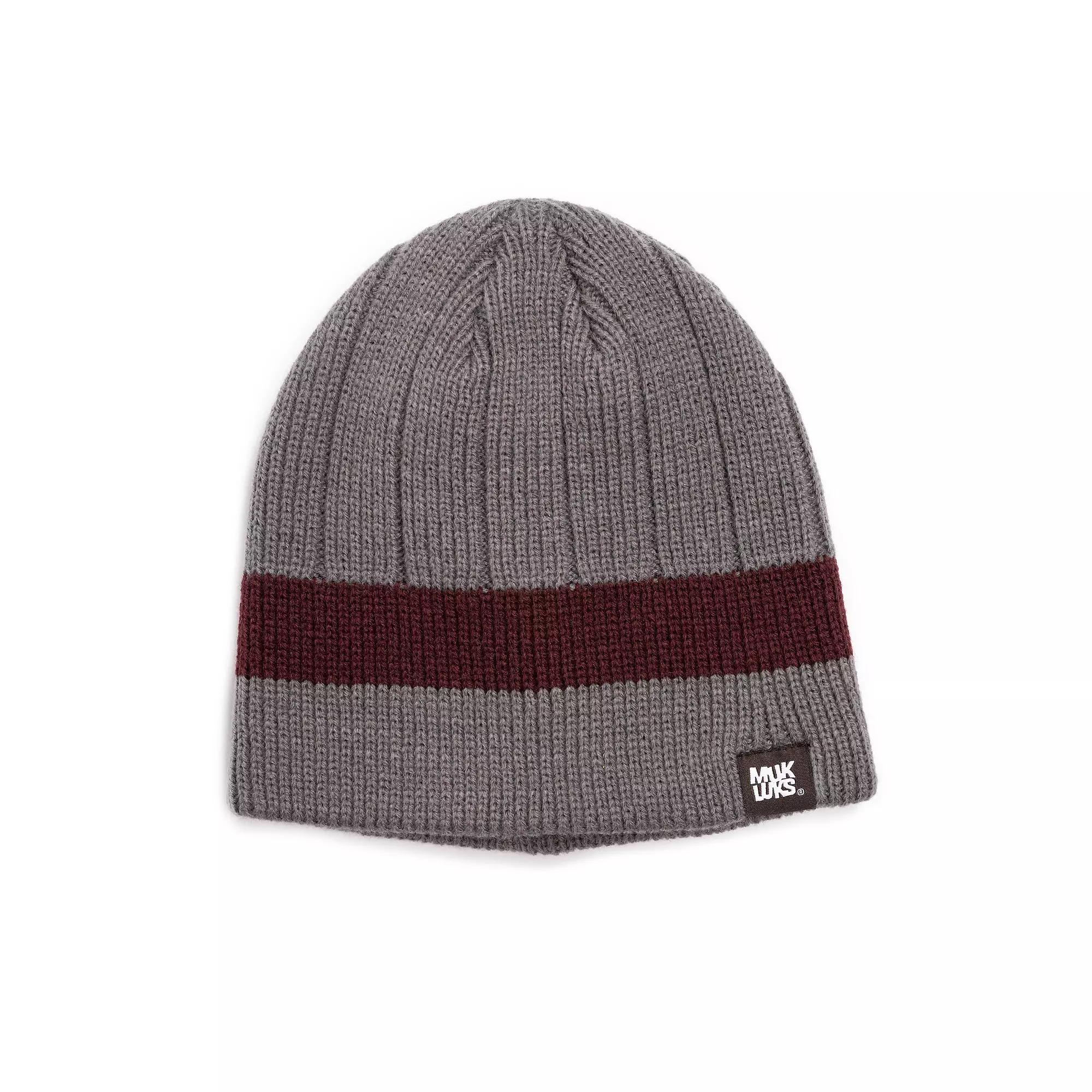 Mens MUK LUKS Ribbed Beanie Product Image