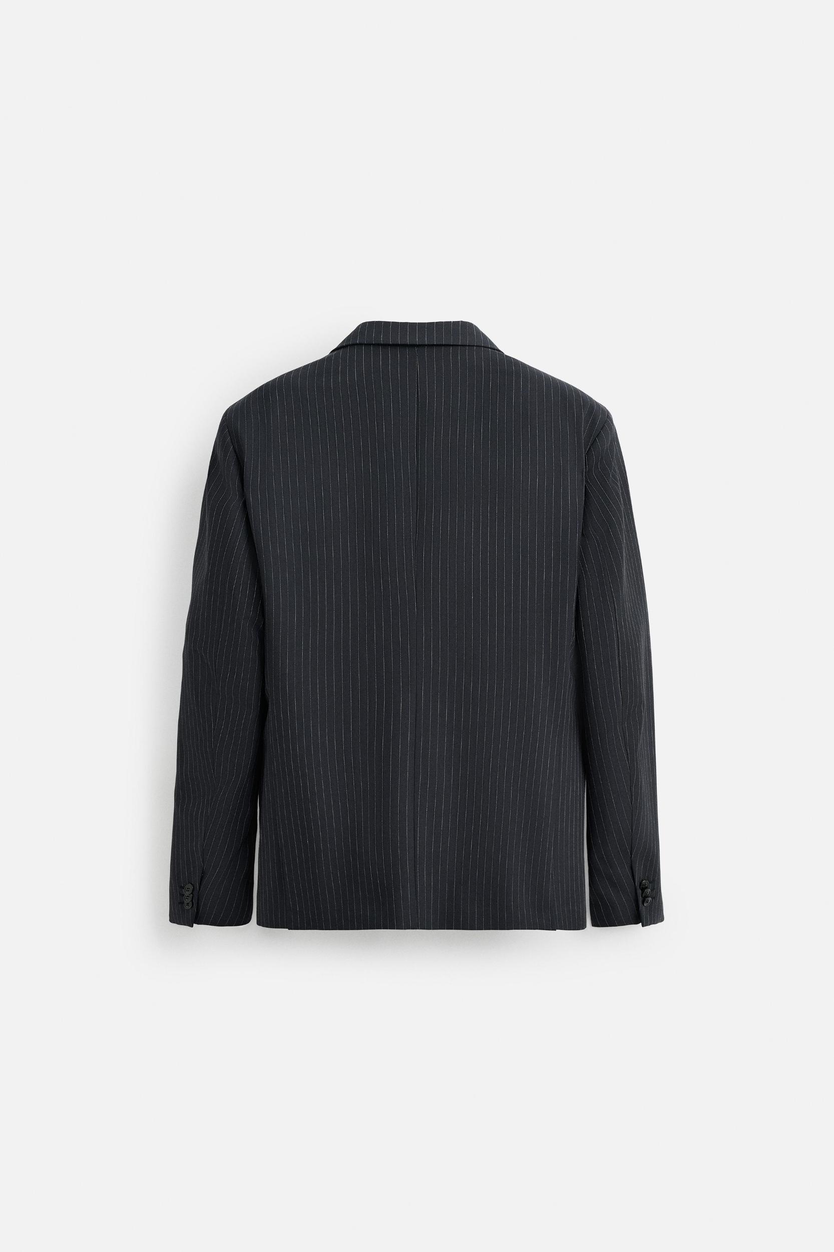 PINSTRIPE SUIT JACKET Product Image