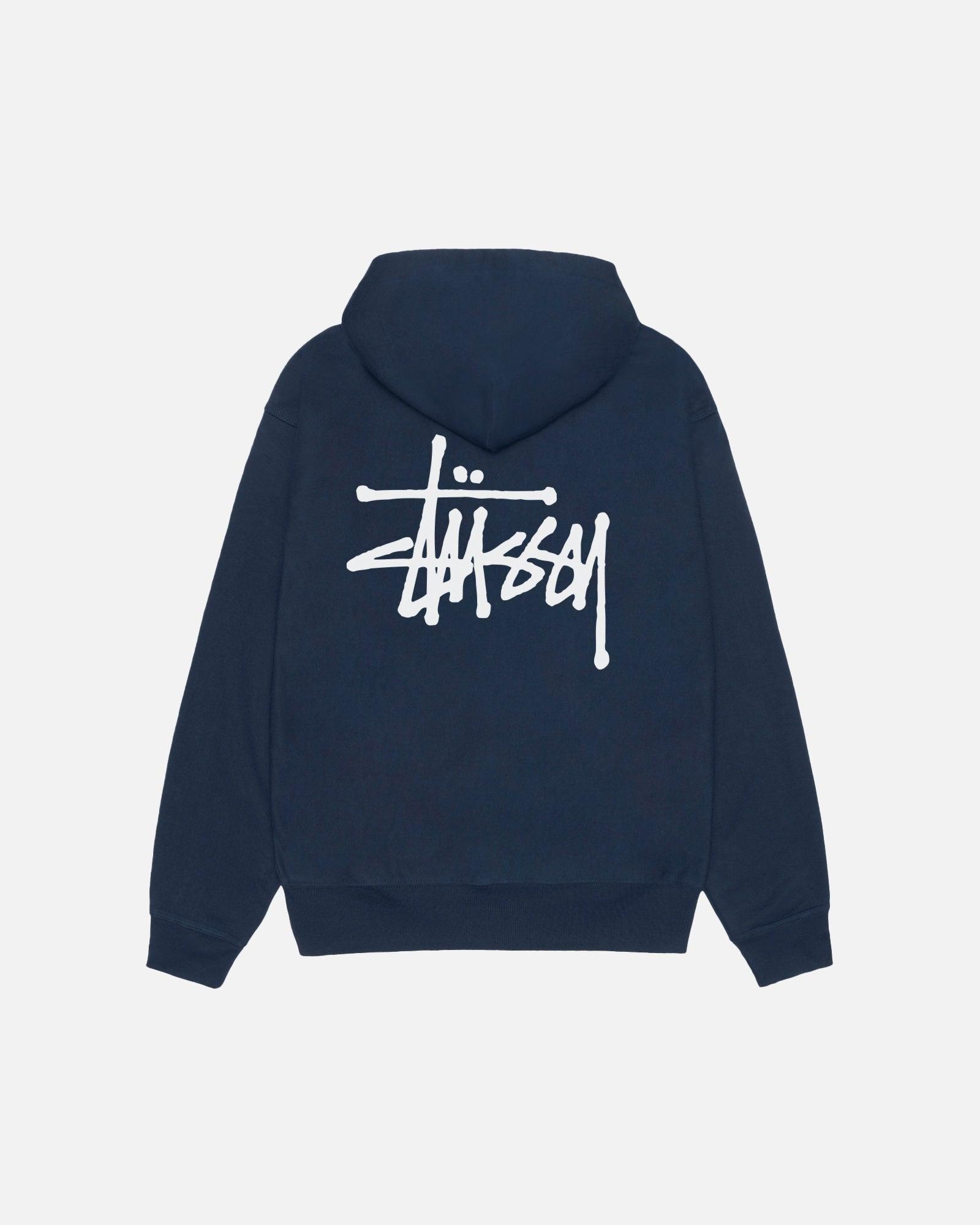 BASIC STÜSSY ZIP HOODIE Male Product Image