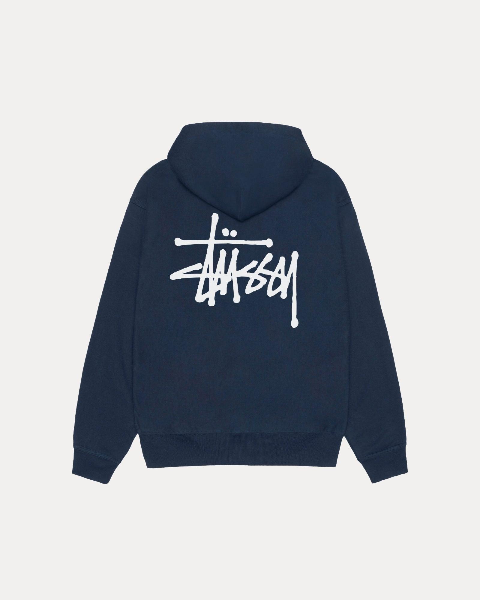 BASIC STÜSSY ZIP HOODIE Male Product Image