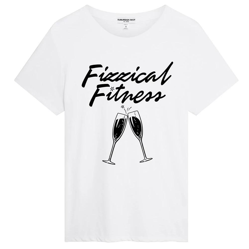 Womens Suburban Riot Fizzical Fitness Loose Graphic Tee, Girls Product Image