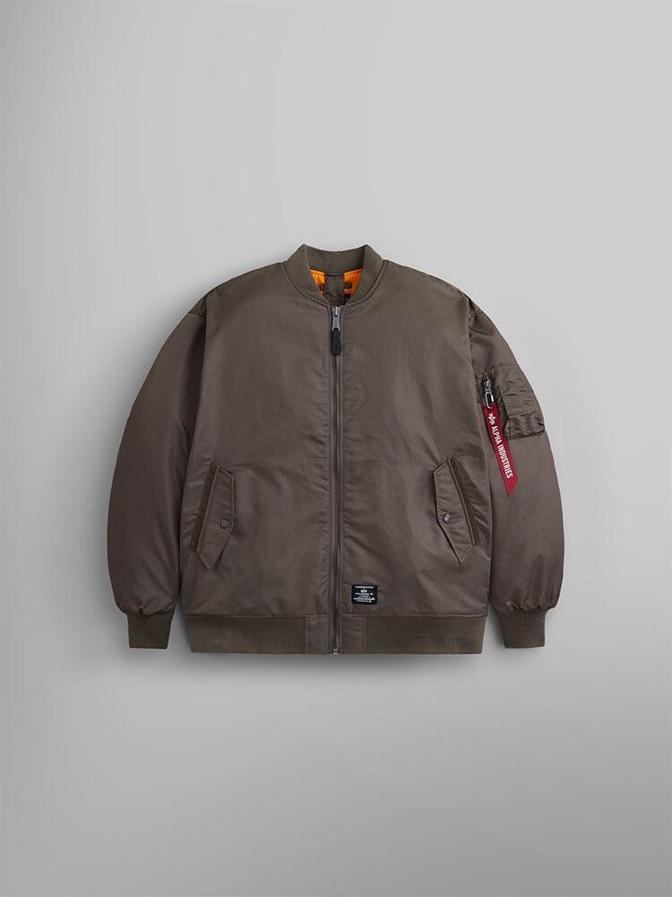 WOMEN'S OVERSIZED MA-1 MOD BOMBER JACKET Product Image