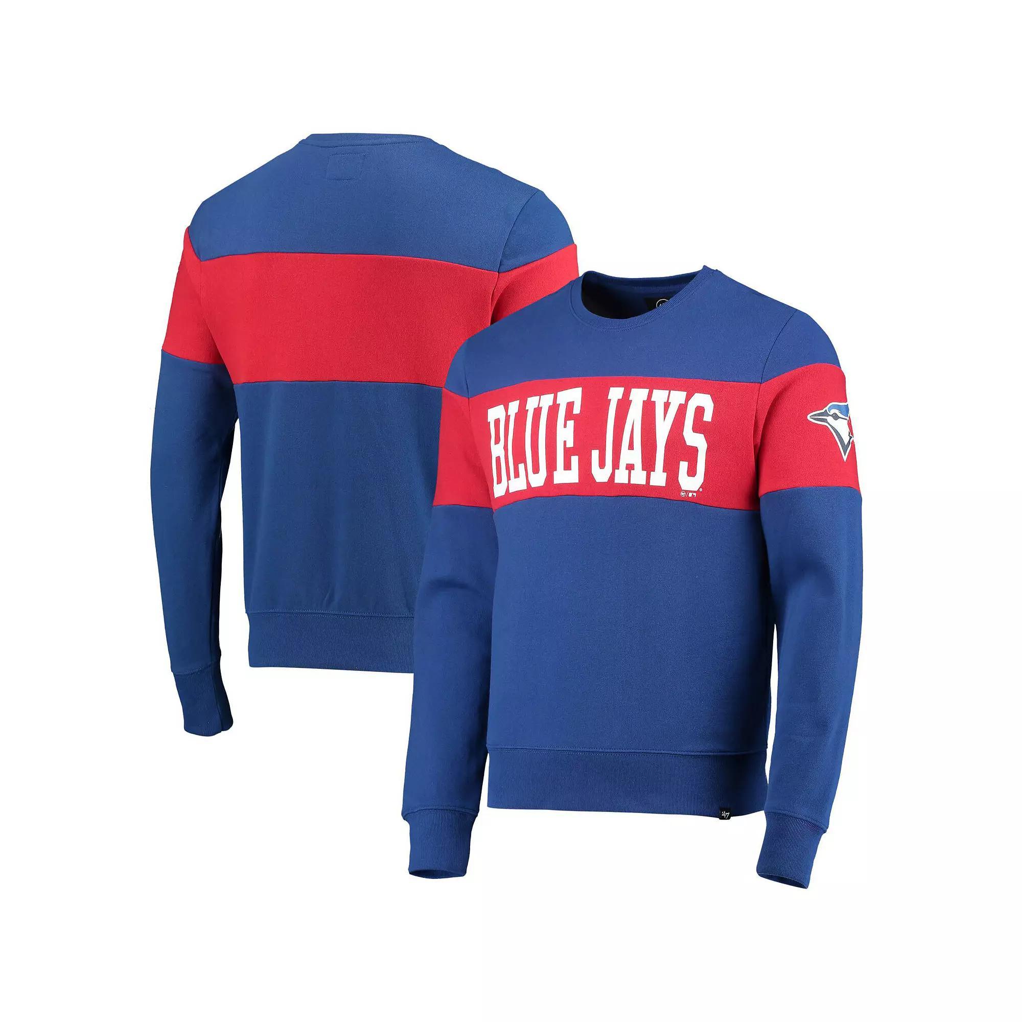 Mens 47 Royal Toronto Blue Jays Interstate Pullover Sweatshirt Product Image