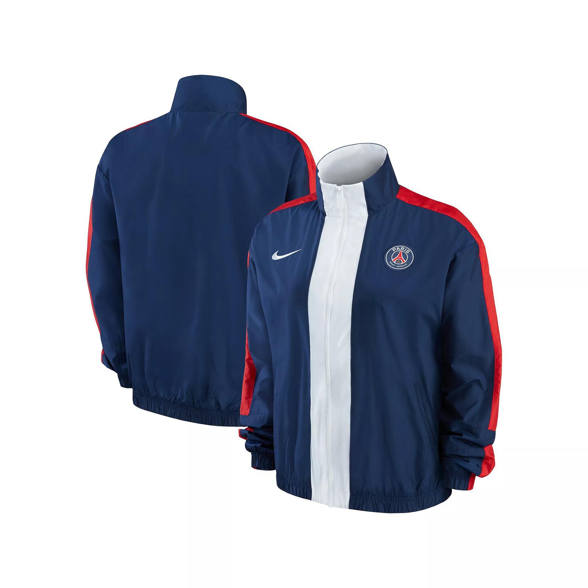 Womens Nike Navy Paris Saint-Germain Essential Anthem Full-Zip Jacket Psg Blue Product Image